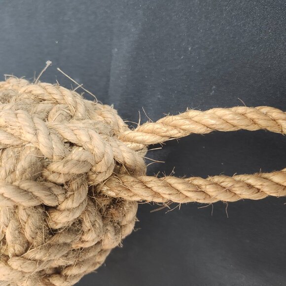 Vintage Nautical Rope Fender Knot Buoy, Set of 2 - Picture 5 of 6